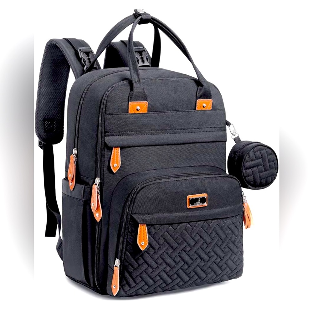 Nwot Multifunctional Backpack With Lots Of Pockets - image 1